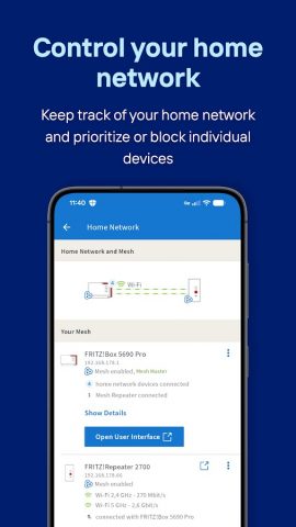 MyFRITZ!App для Android — скриншот 3
