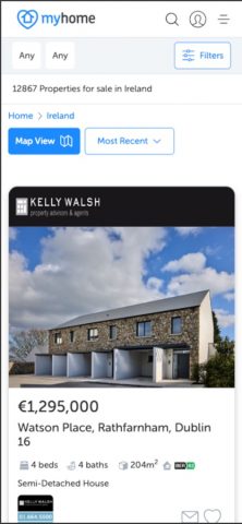 MyHome.ie для iOS — скриншот 4