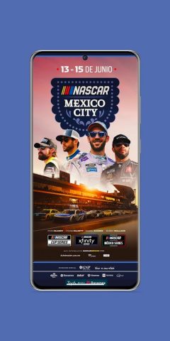 NASCAR Mexico City для Android — скриншот 1