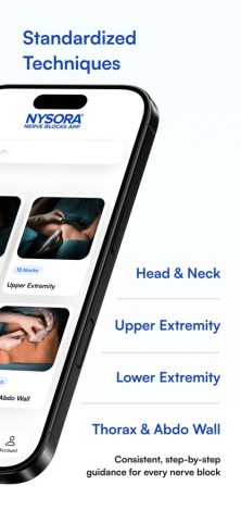 NYSORA Nerve Blocks для iOS — скриншот 2