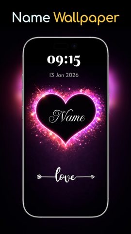 Name wallpaper maker для Android — скриншот 3