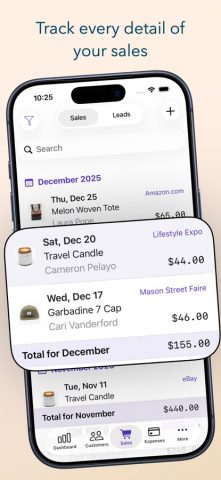 Narvata: Sales Tracking & CRM для iOS — скриншот 1