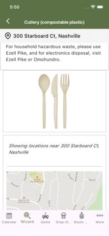 Nashville Waste and Recycling для iOS — скриншот 2