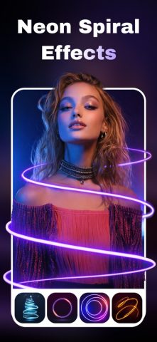 Neon Text Effects — Neon Photo для iOS — скриншот 2