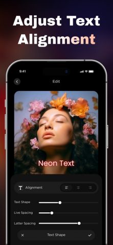 Neon Text Effects — Neon Photo для iOS — скриншот 5