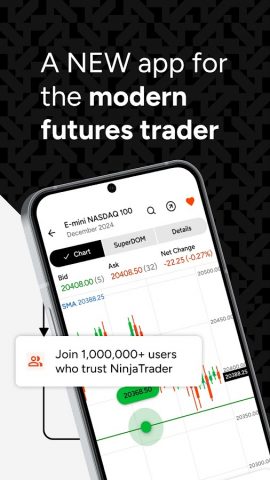 NinjaTrader | Futures Trading для Android — скриншот 1