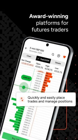 NinjaTrader | Futures Trading для Android — скриншот 3