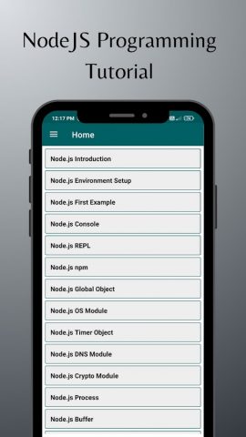 NodeJS для Android — скриншот 1