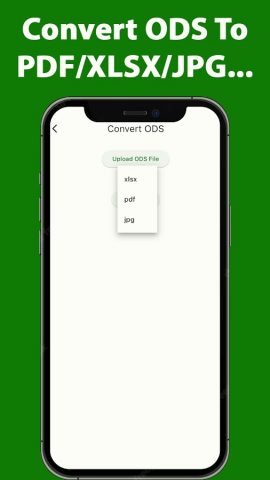 ODS Reader Converter XLSX PDF для Android — скриншот 5