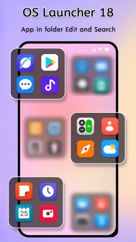 OS Launcher 18 — iLauncher OS для Android — скриншот 4