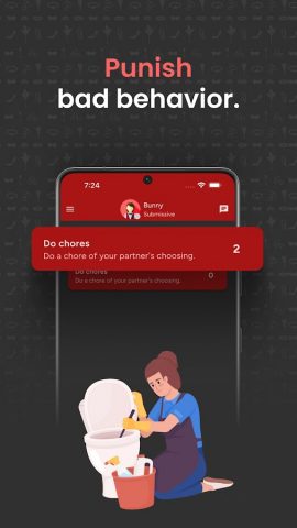 Obedience: BDSM habit tracker для Android — скриншот 3
