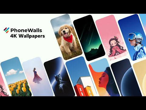 Обои 4K – PhoneWalls HD для Android — официальный трейлер