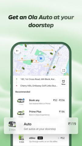 Ola: Book Cab, Auto, Bike Taxi — скриншот 2