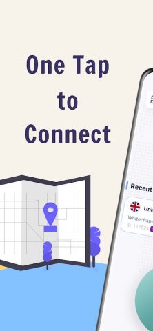 OneTap VPN: Simple but Ultra для Android — скриншот 1