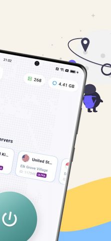 OneTap VPN: Simple but Ultra для Android — скриншот 2
