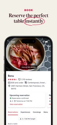 OpenTable для iOS — скриншот 4