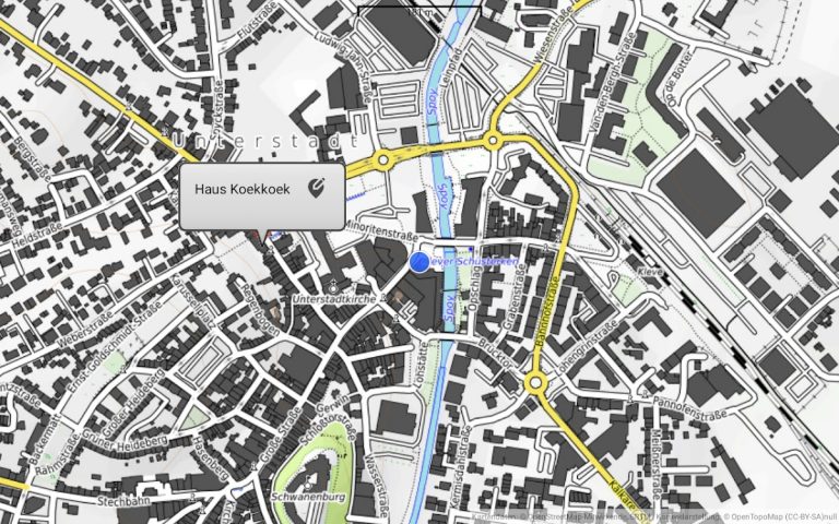 OpenTopoMap Viewer для Android — скриншот 5