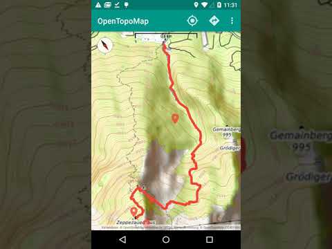 OpenTopoMap Viewer для Android — официальный трейлер
