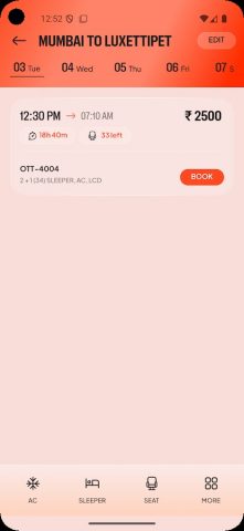 Orange Tours & Travels для Android — скриншот 2