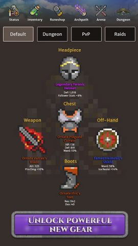 Orna: GPS RPG Turn-based Game для Android — скриншот 5