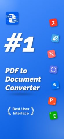 PDF to Document Convert для iOS — скриншот 1
