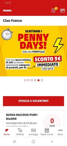 PENNY Italia для Android — скриншот 1