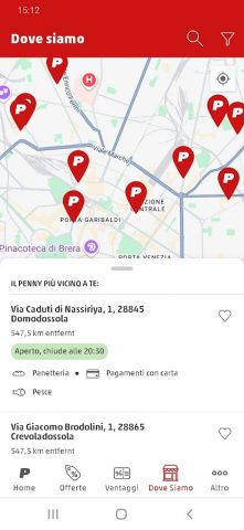 PENNY Italia для Android — скриншот 3