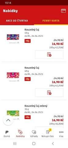 PENNY Česká republika для Android — скриншот 3