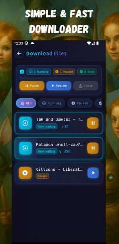 PSP Games Downloader Library для Android — скриншот 5