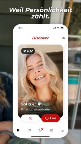 Parship: die Dating App для Android — скриншот 2