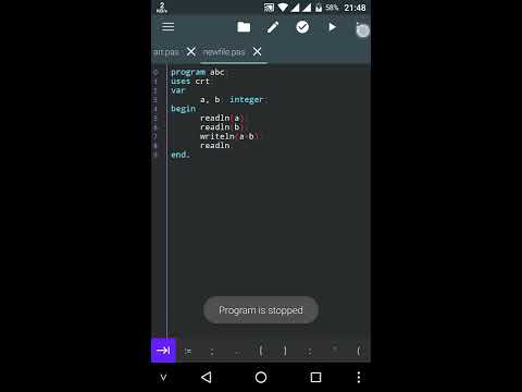 Pascal N-IDE — Editor Compiler для Android — официальный трейлер