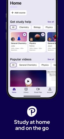 Pearson+ | Study Prep & eTexts для iOS — скриншот 1