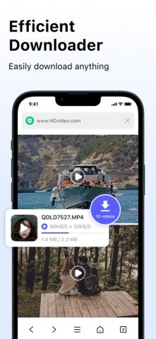 Phoenix — Fast & Safe Browser для iOS — скриншот 3