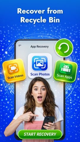 Photo Recovery, App Recovery для Android — скриншот 2