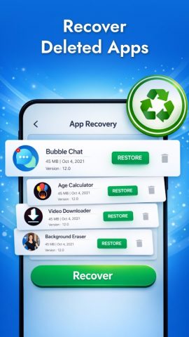 Photo Recovery, App Recovery для Android — скриншот 5