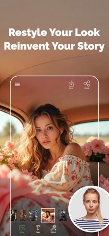 PhotoKit AI Photo Editor для iOS — скриншот 2