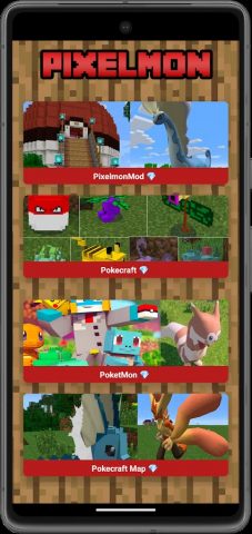 Pixelmon Mod for Minecraft для Android — скриншот 1