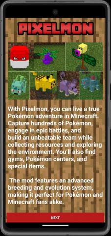 Pixelmon Mod for Minecraft для Android — скриншот 2