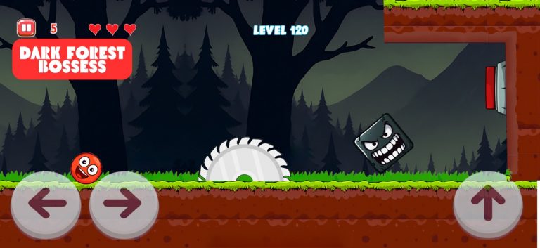 Plants Ball 5 — Red Ball Game — скриншот 4