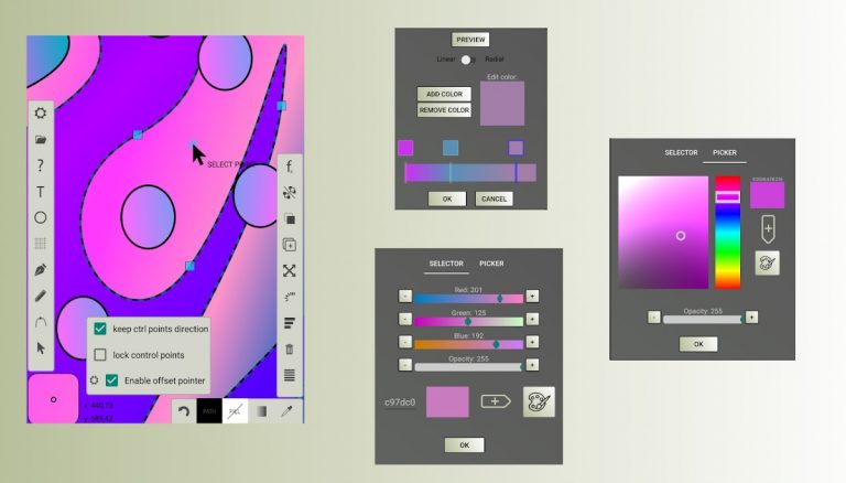 Pluma Vector SVG для Android — скриншот 2