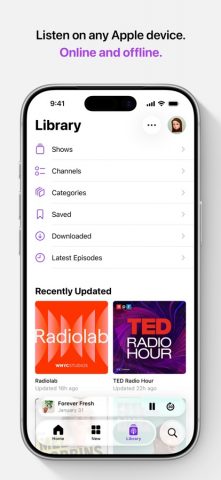 Apple Podcasts для iOS — скриншот 4