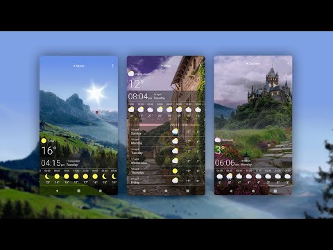 Погодные Живые Обои для Android — официальный трейлер