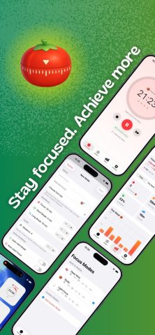 Pomodoro Timer — Focus Timer для iOS — скриншот 5
