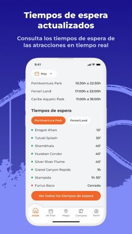 PortAventura World для Android — скриншот 3