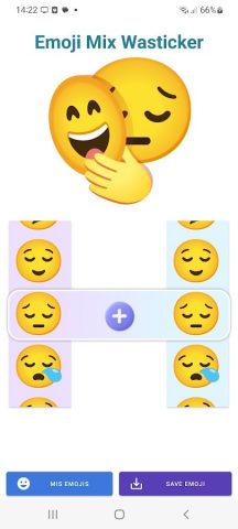 Приложение Wasticker Emoji Mix — скриншот 5