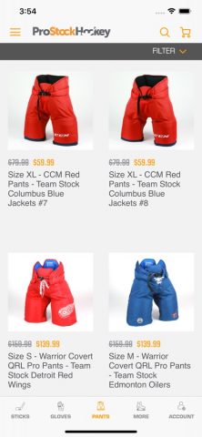 Pro Stock Hockey для iOS — скриншот 3