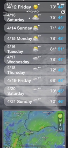 Прогноз Погоды ٞ для iOS — официальный трейлер