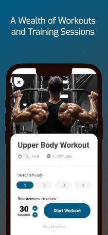 Программа тренировок в зале для iOS — скриншот 4