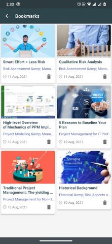 Project Management для Android — скриншот 5
