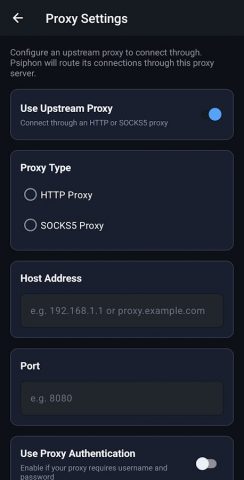 Psiphon Plus для Android — скриншот 5